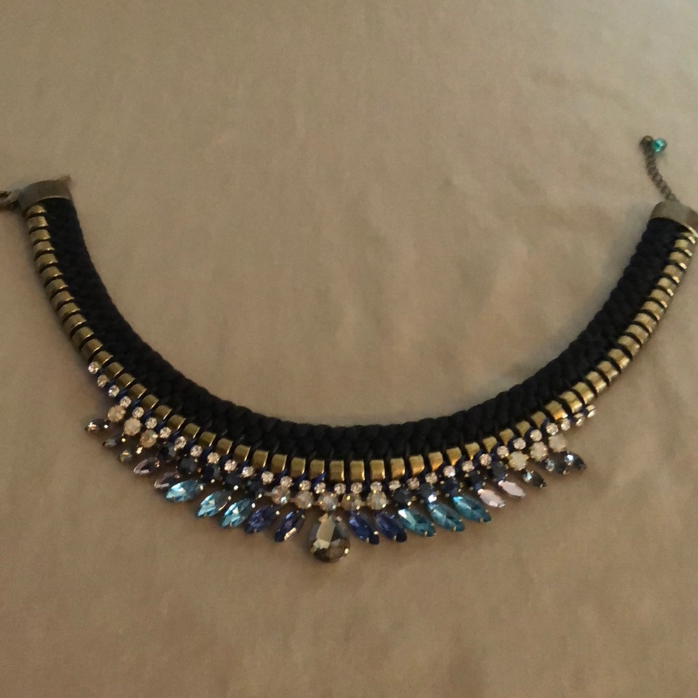Gorgeous stone and rope choker from The Limited.